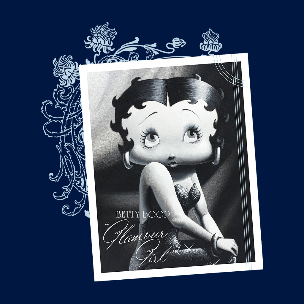 Betty Boop Portrait Glamour Girl Men's Hooded Sweatshirt