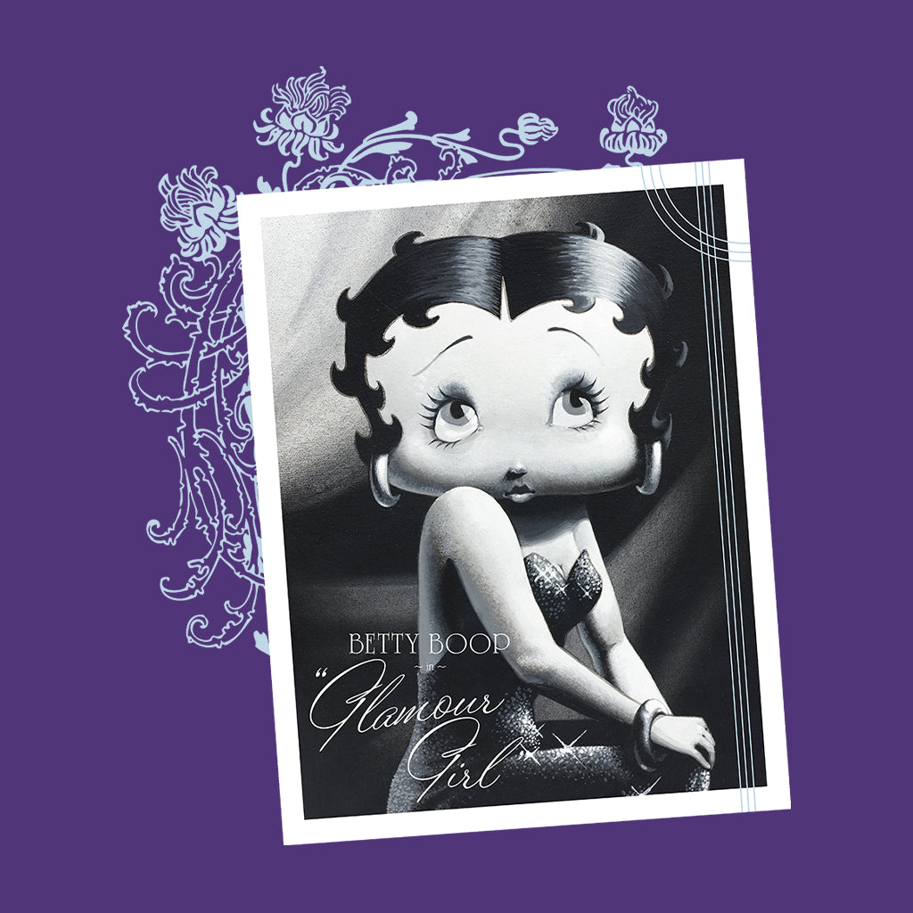 Betty Boop Portrait Glamour Girl Men's Sweatshirt