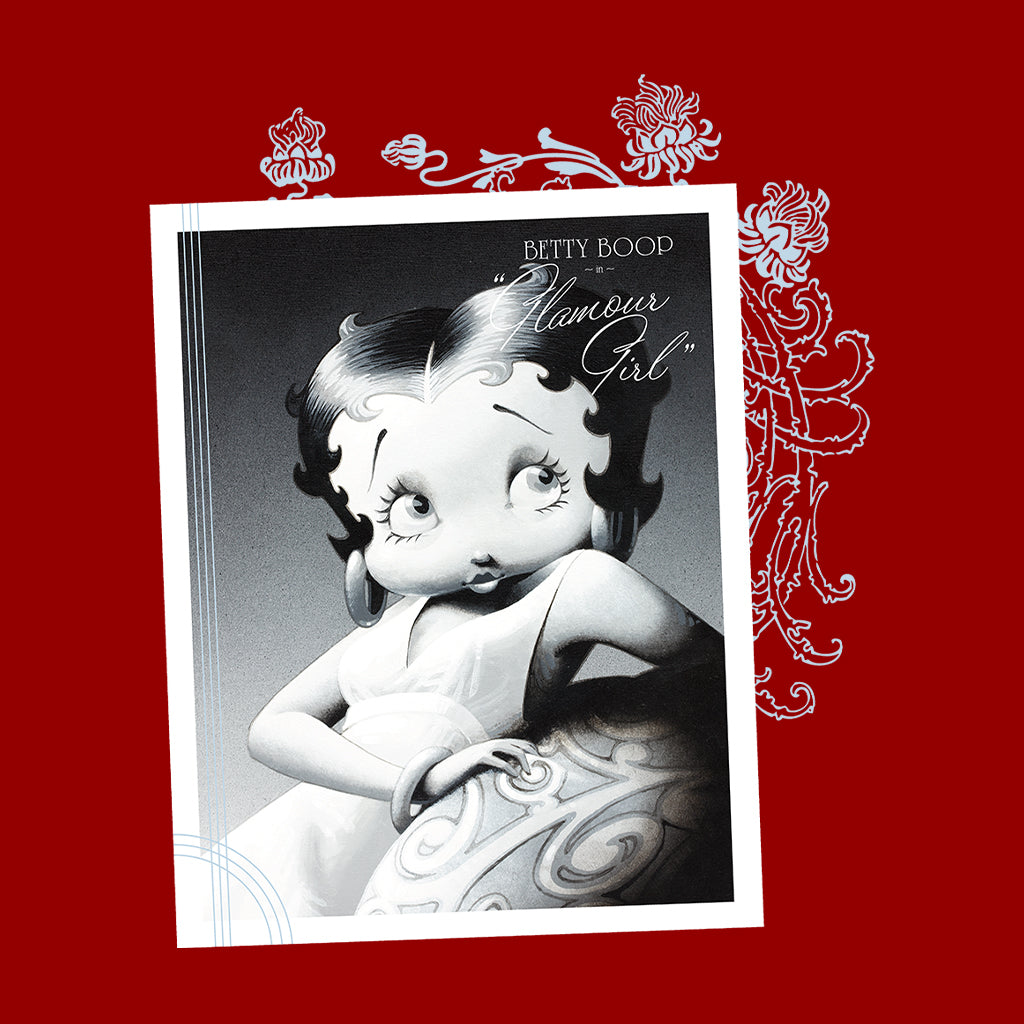 Betty Boop Pose Glamour Girl Men's Sweatshirt