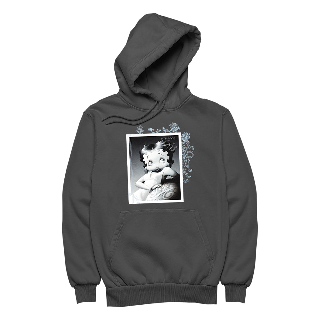 Betty Boop Pose Glamour Girl Men's Hooded Sweatshirt