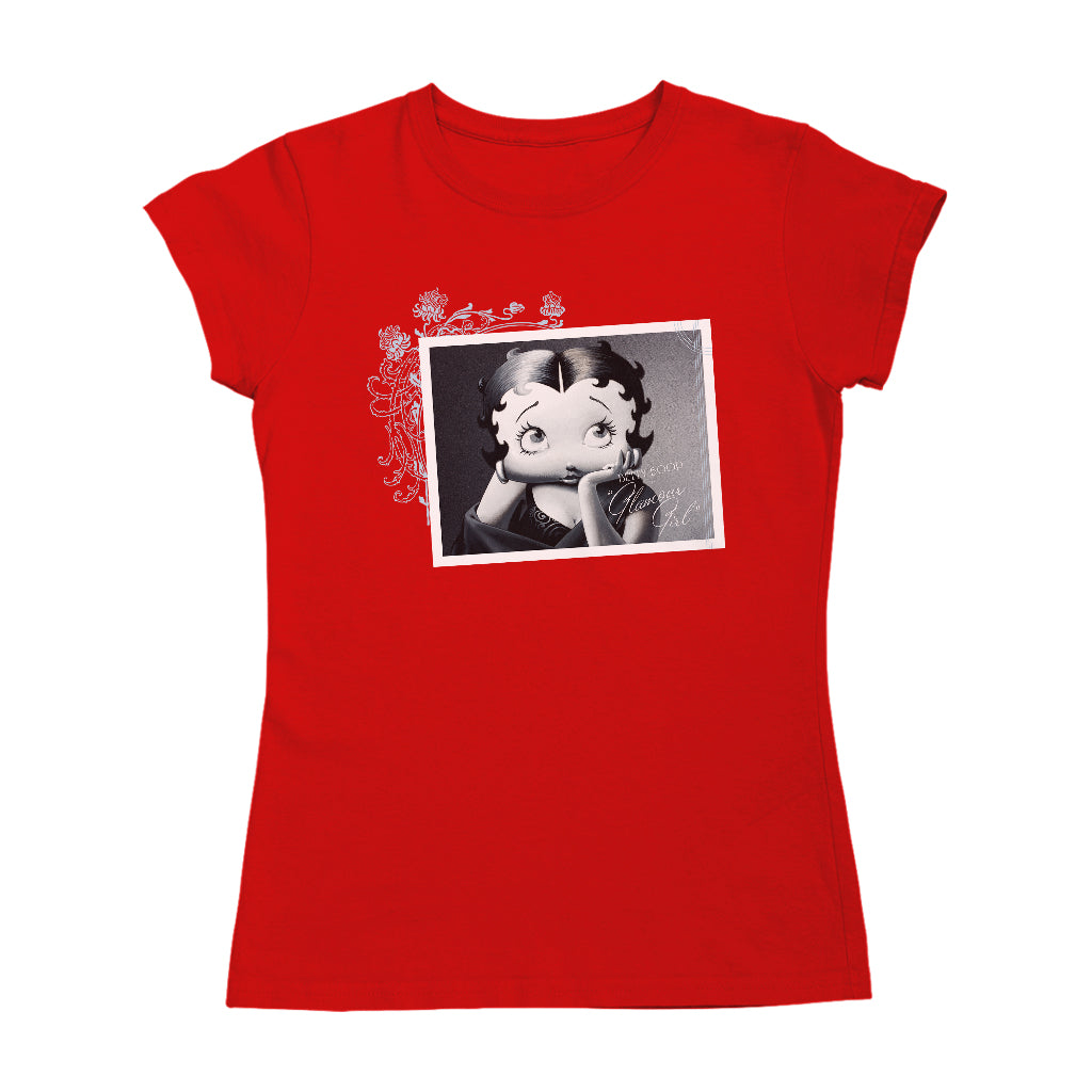 Betty Boop Lashes Glamour Girl Women's T-Shirt
