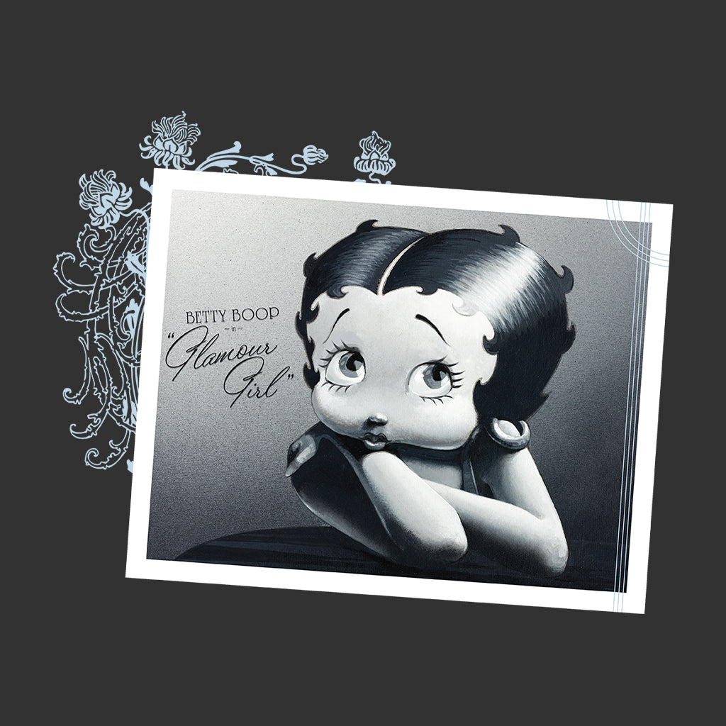 Betty Boop Leaning Portrait Glamour Girl Men's T-Shirt