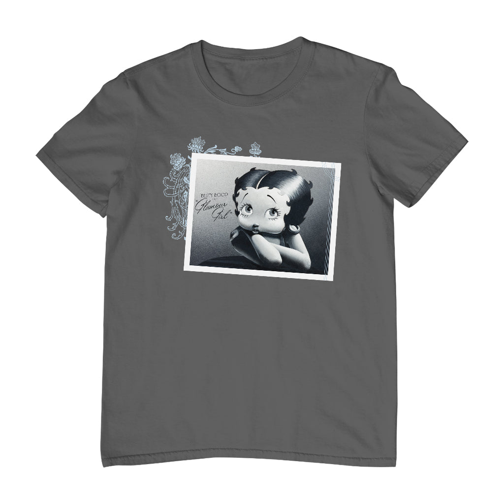 Betty Boop Leaning Portrait Glamour Girl Men's T-Shirt