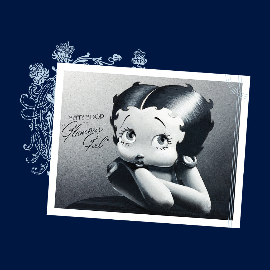 Betty Boop Leaning Portrait Glamour Girl Men's T-Shirt