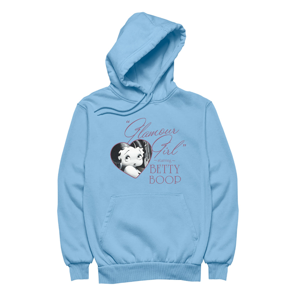Betty Boop Heart Frame Glamour Girl Men's Hooded Sweatshirt