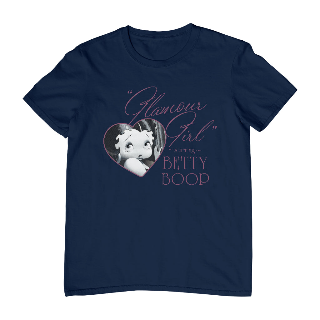 Betty Boop Heart Frame Glamour Girl Men's T-Shirt