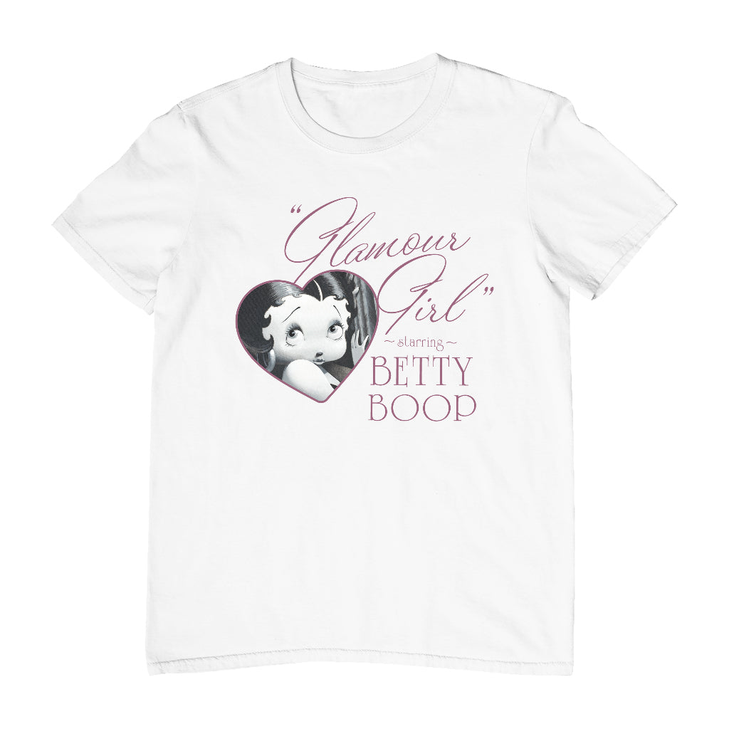 Betty Boop Heart Frame Glamour Girl Men's T-Shirt