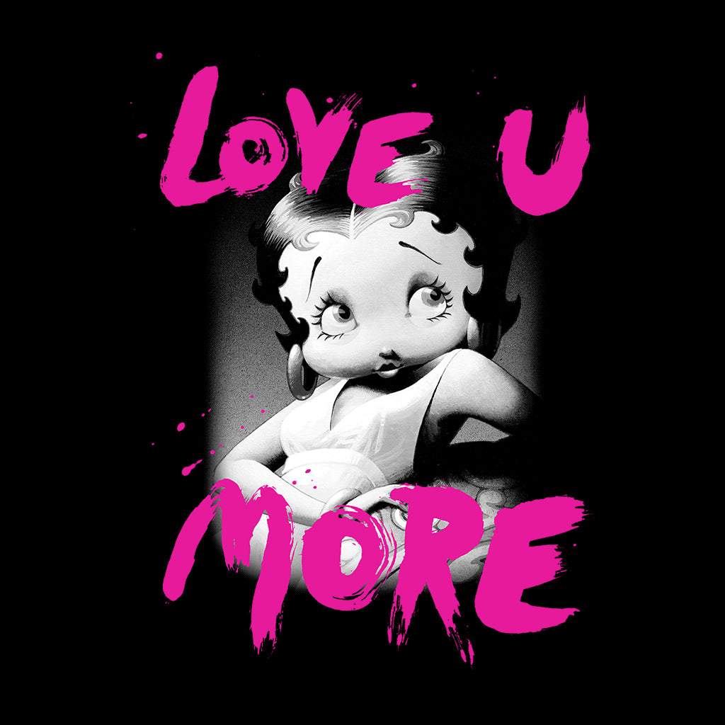 Betty Boop Glamour Love U More (Can't find design) Men's T-Shirt