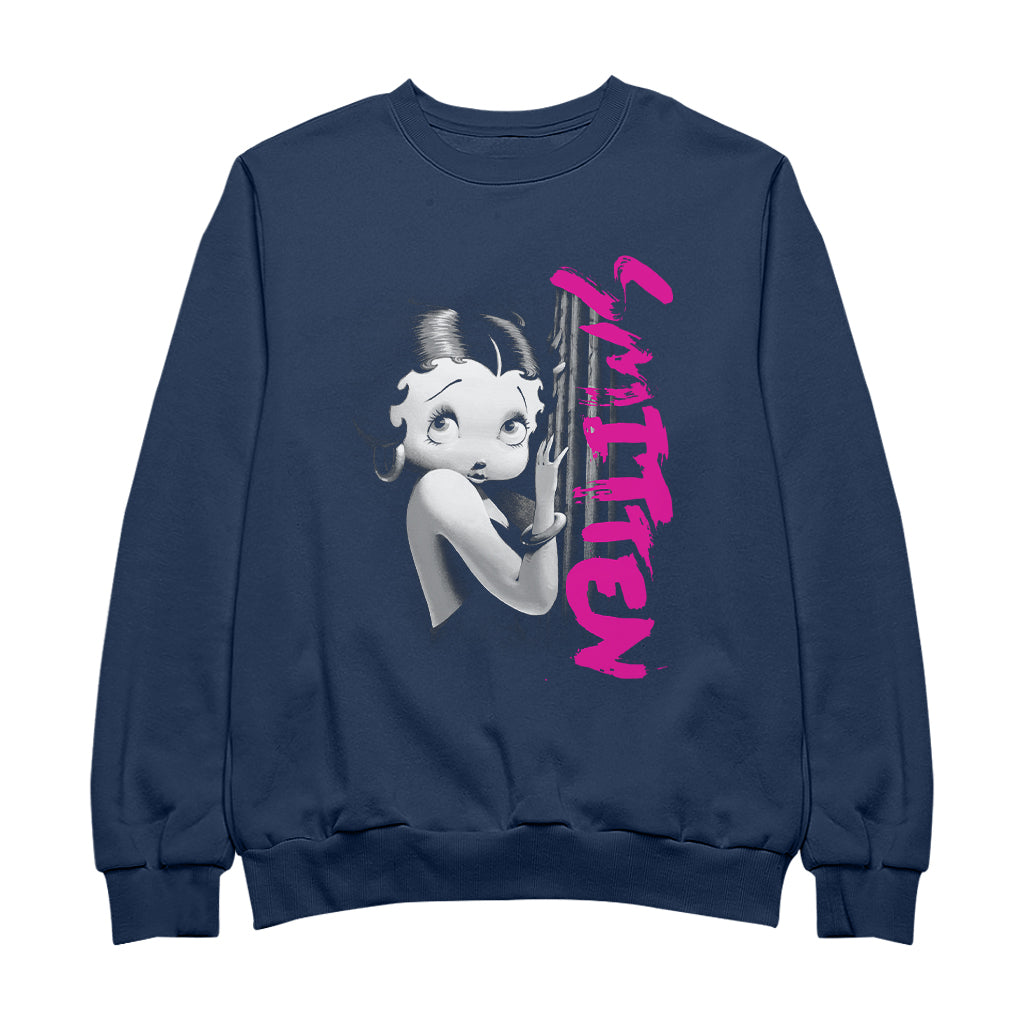 Betty Boop Glamour Smitten Men's Sweatshirt