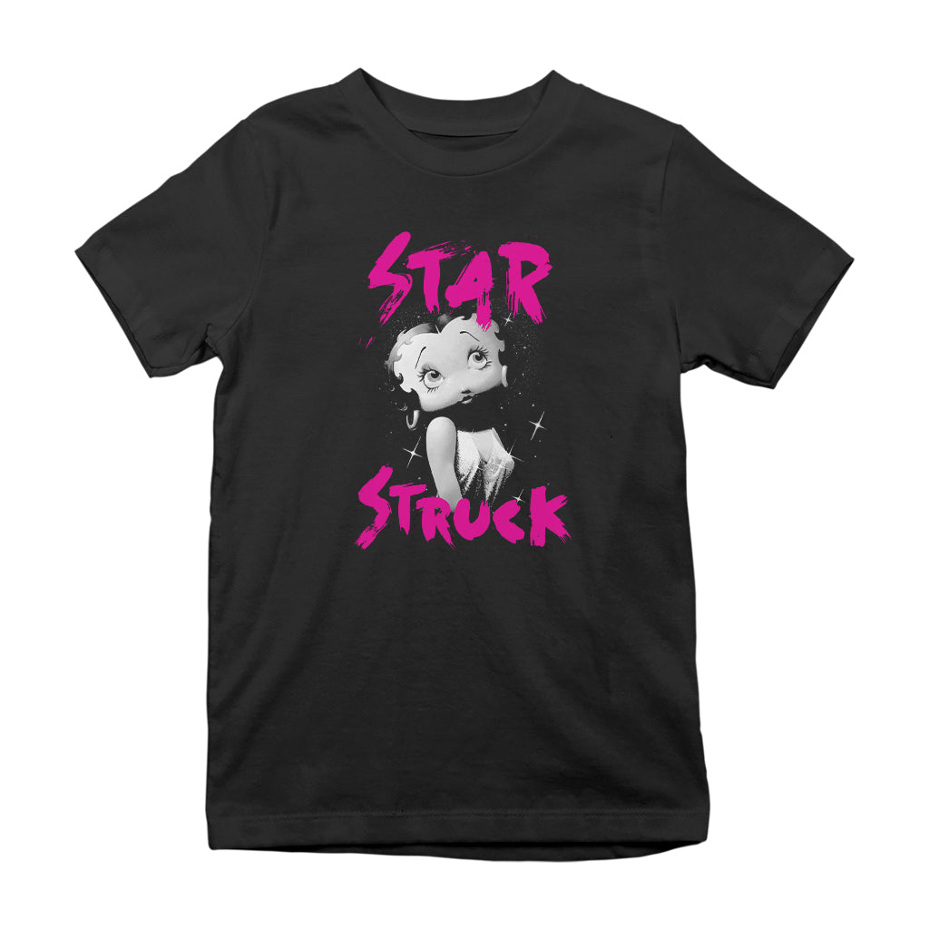 Betty Boop Star Struck Kids T-Shirt