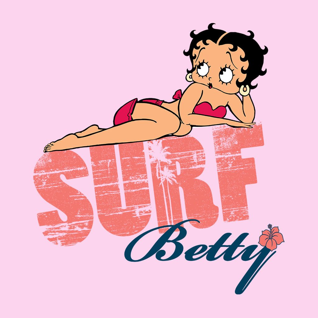 Betty Boop Surf Pin Up Women's T-Shirt
