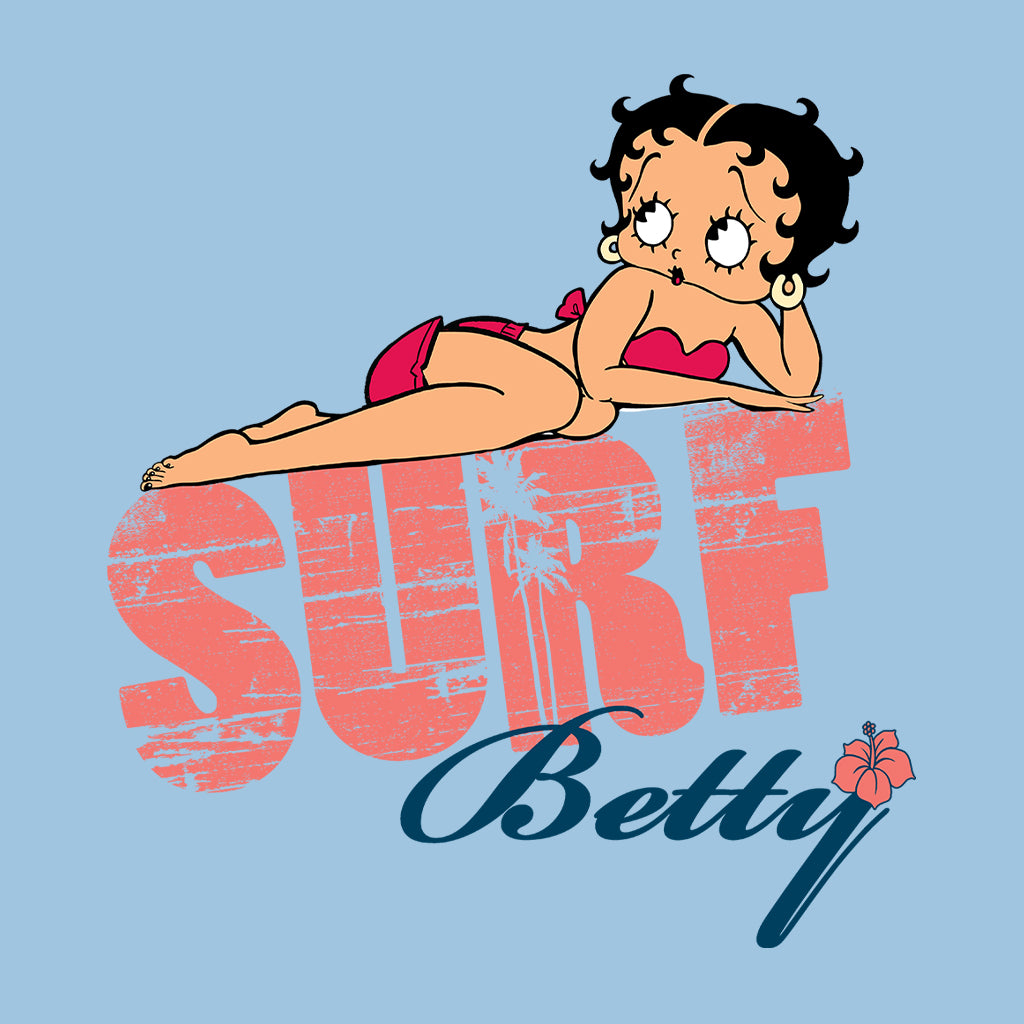 Betty Boop Surf Pin Up Women's T-Shirt