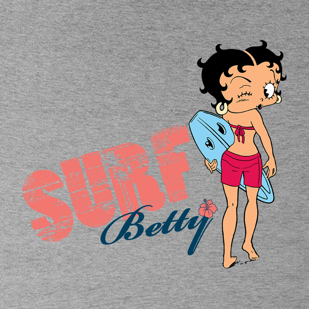 Betty Boop Surf Wink Kids T-Shirt