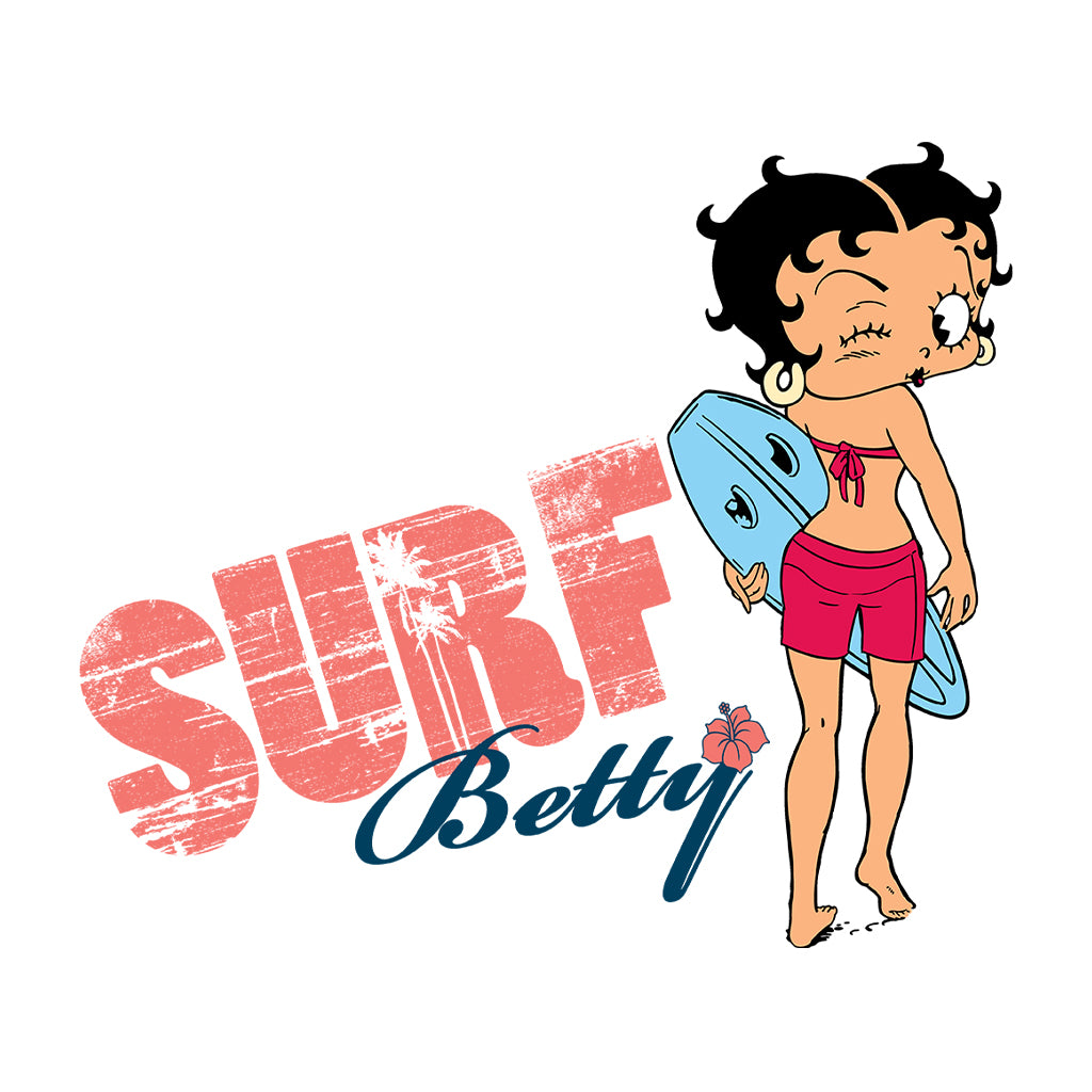 Betty Boop Surf Wink Kids T-Shirt
