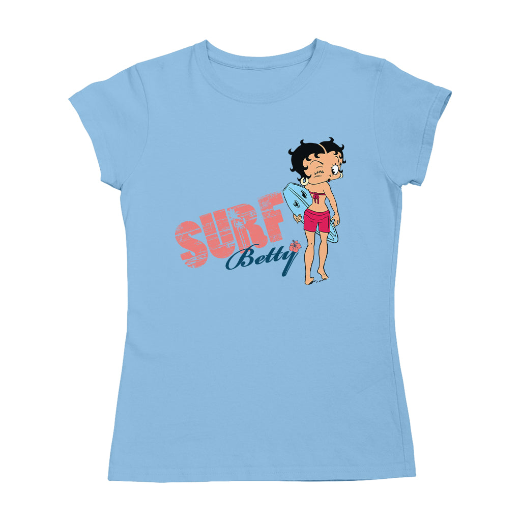 Betty Boop Surf Wink Women's T-Shirt