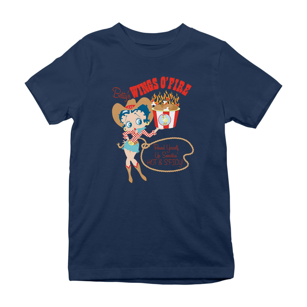 Betty Boop Hot & Spicy Kids T-Shirt