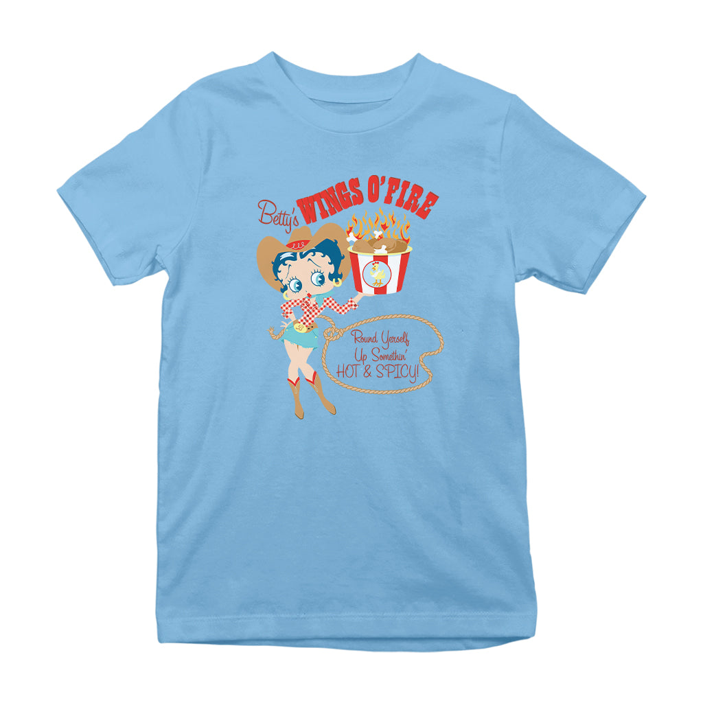 Betty Boop Hot & Spicy Kids T-Shirt