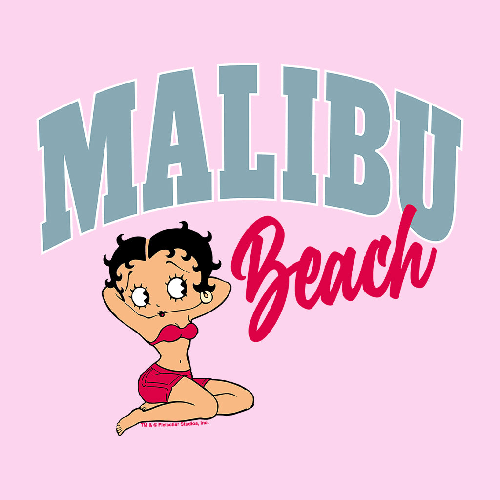 Betty Boop Malibu Beach Men's Sweatshirt