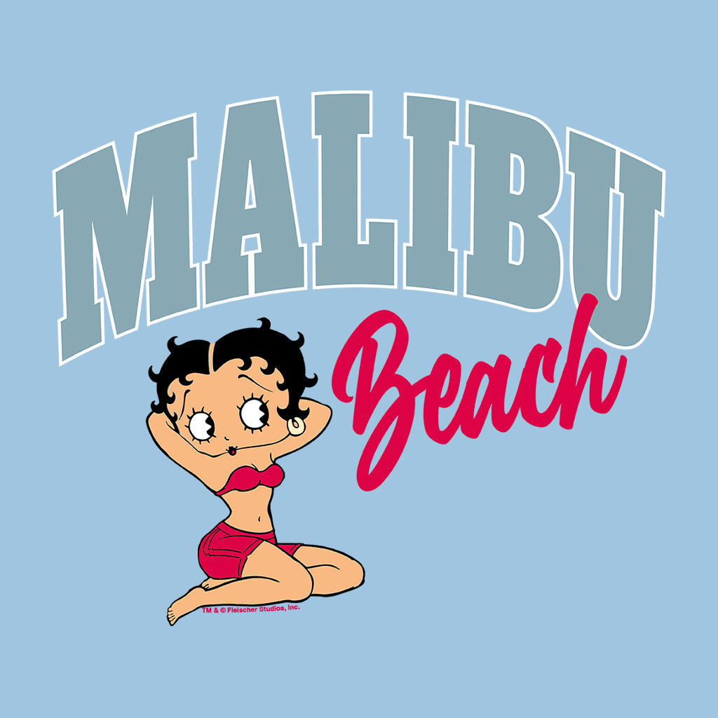 Betty Boop Malibu Beach Men's Sweatshirt