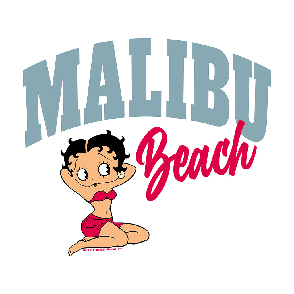 Betty Boop Malibu Beach Men's Sweatshirt