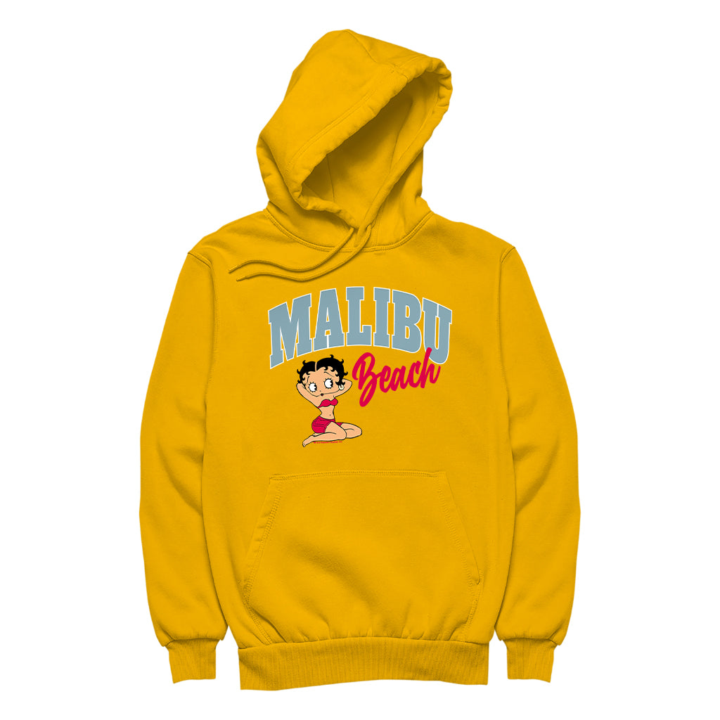 Betty Boop Malibu Beach Women's Hooded Sweatshirt