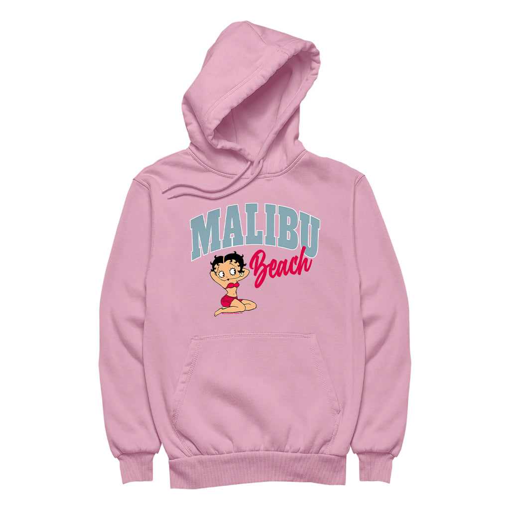 Betty Boop Malibu Beach Women's Hooded Sweatshirt