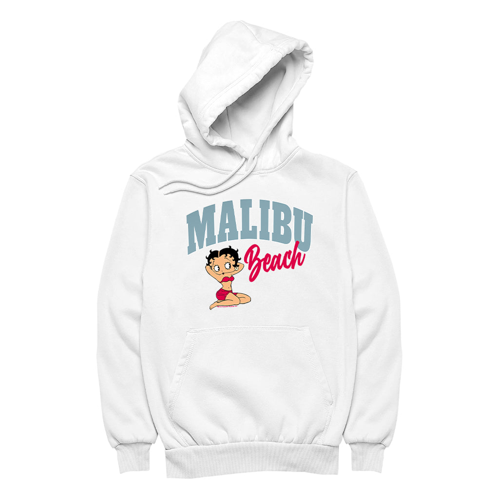 Betty Boop Malibu Beach Women's Hooded Sweatshirt
