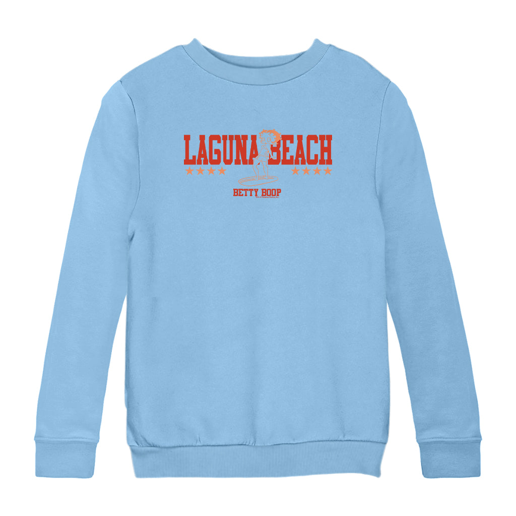 Betty Boop Laguna Beach Kids Sweatshirt
