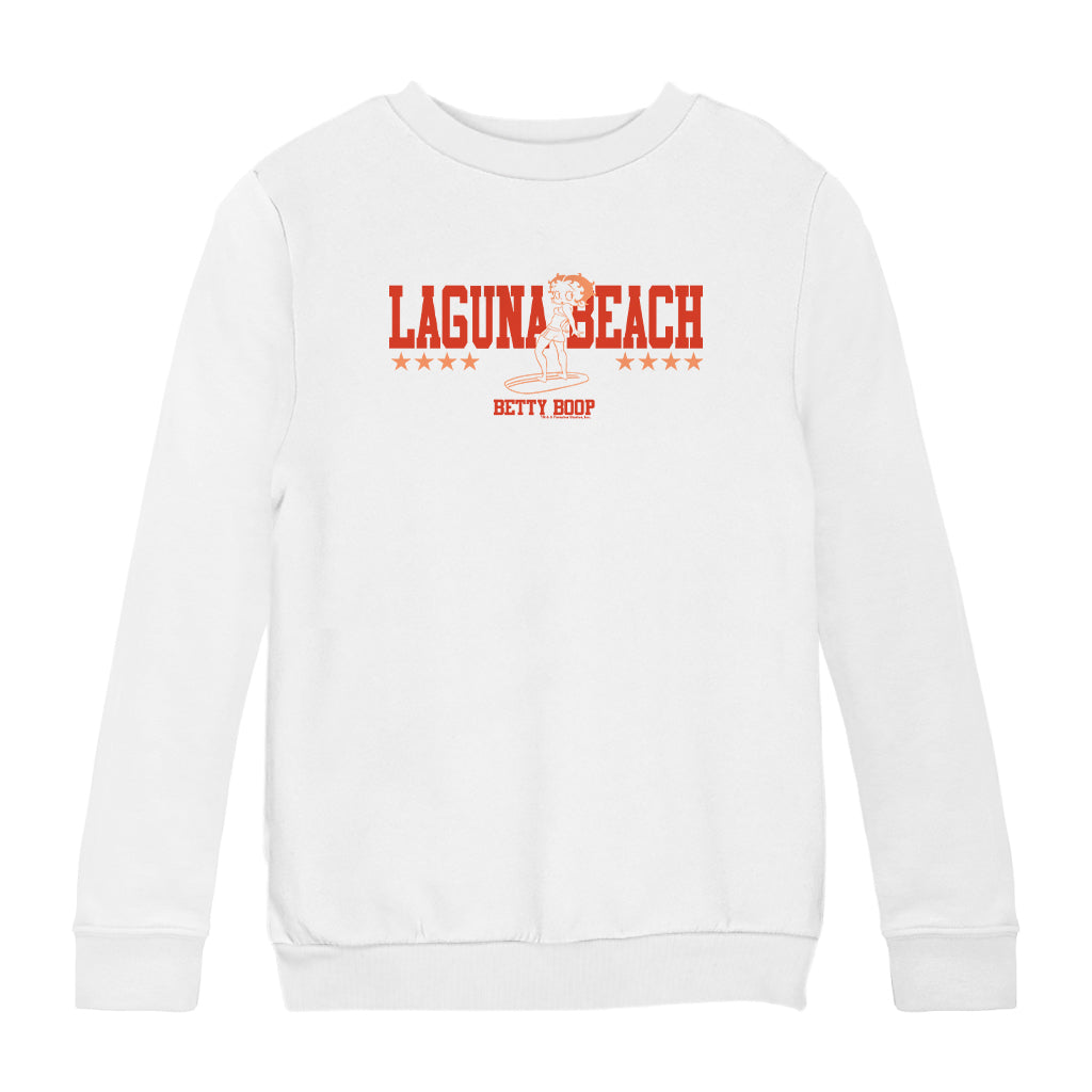 Betty Boop Laguna Beach Kids Sweatshirt
