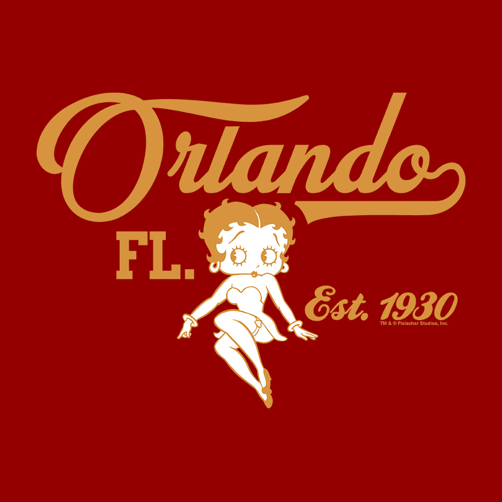 Betty Boop Orlando FL. Est 1930 Men's Hooded Sweatshirt