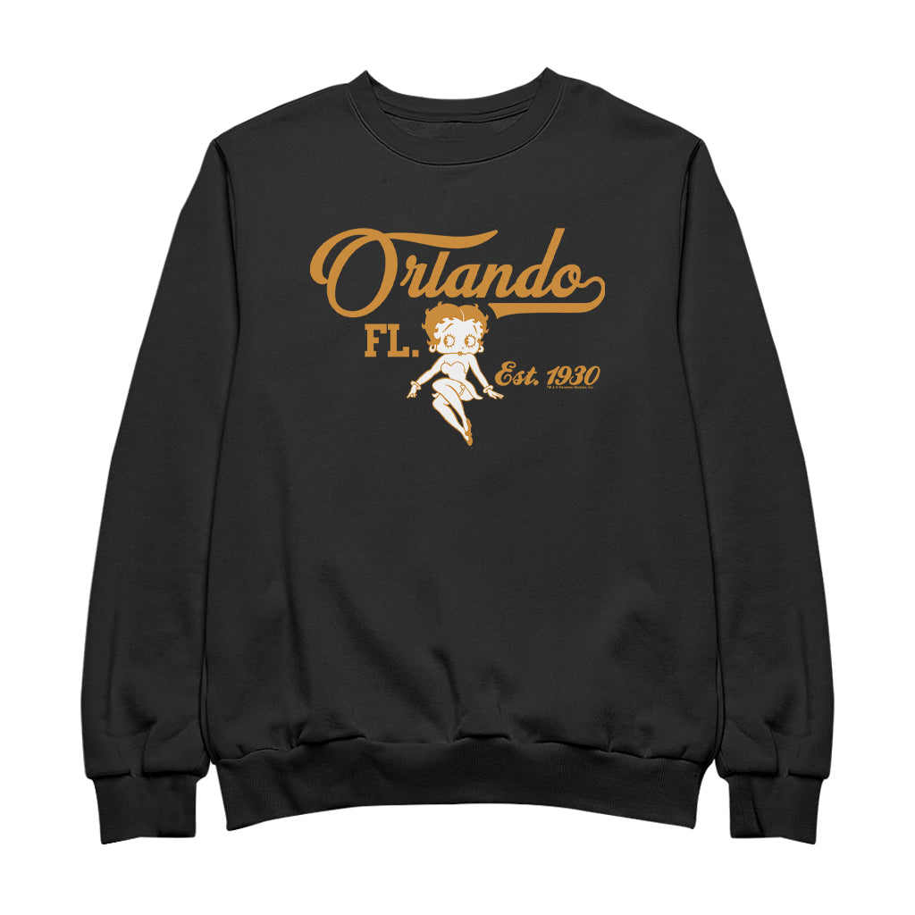 Betty Boop Orlando FL. Est 1930 Men's Sweatshirt