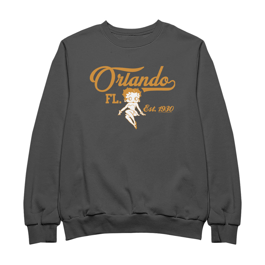 Betty Boop Orlando FL. Est 1930 Men's Sweatshirt