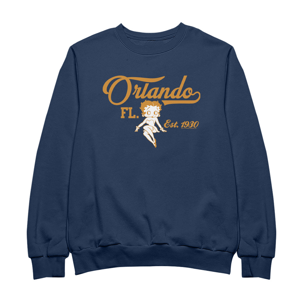 Betty Boop Orlando FL. Est 1930 Women's Sweatshirt