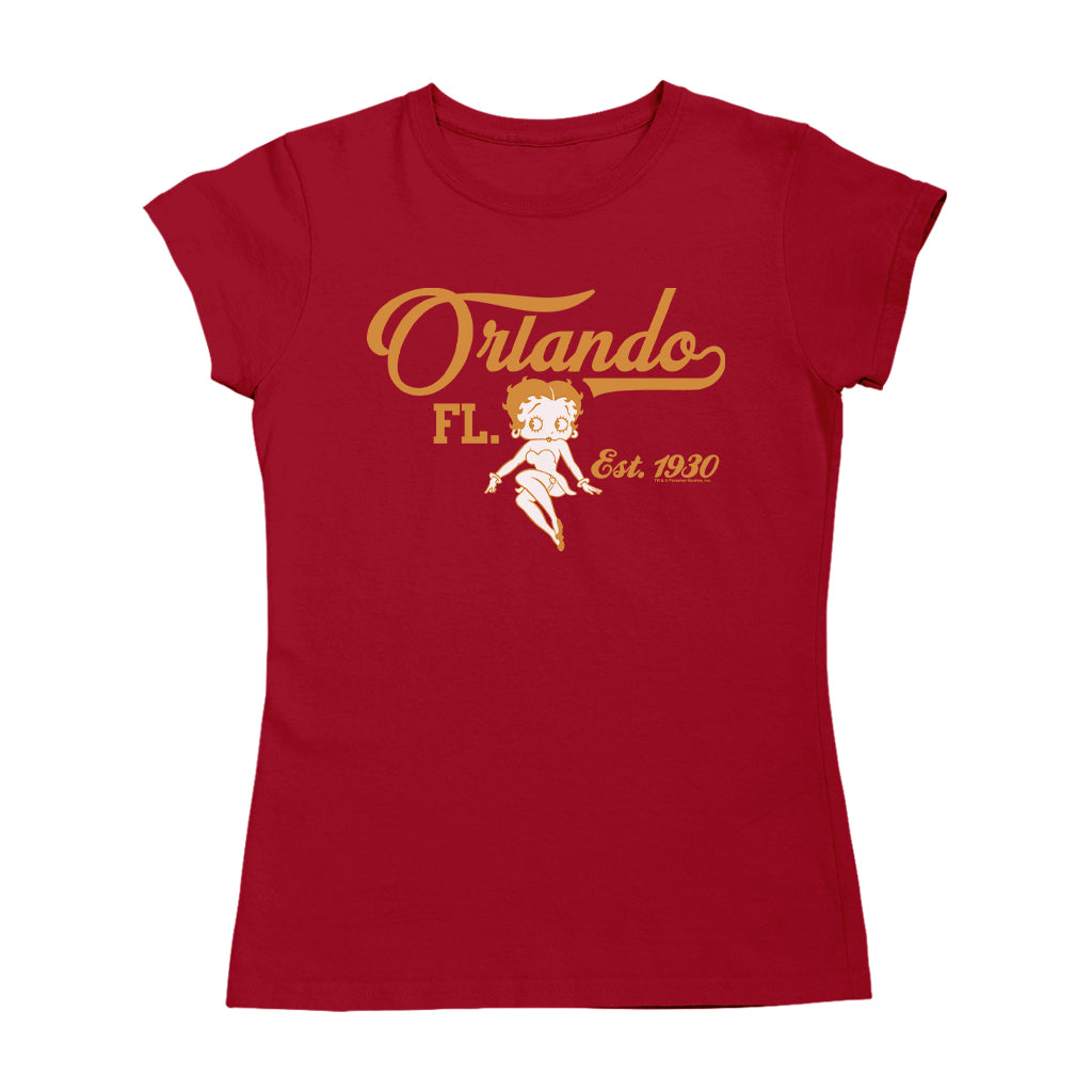 Betty Boop Orlando FL. Est 1930 Women's T-Shirt