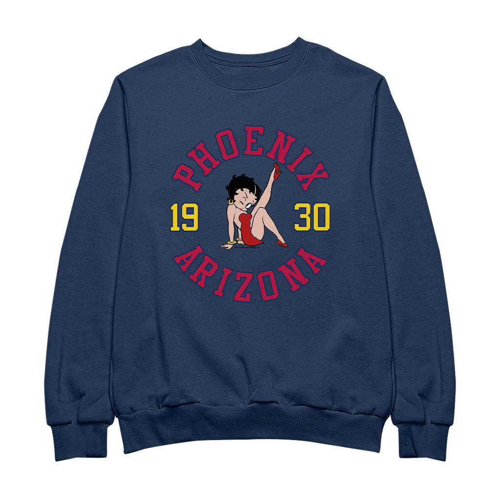 Betty Boop Phoenix Arizona 1930 Men's Sweatshirt