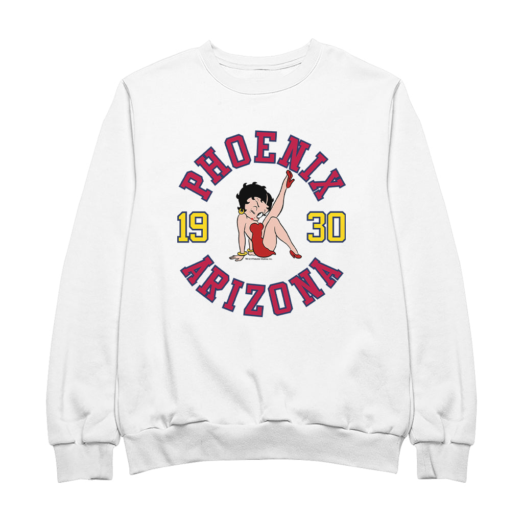 Betty Boop Phoenix Arizona 1930 Men's Sweatshirt