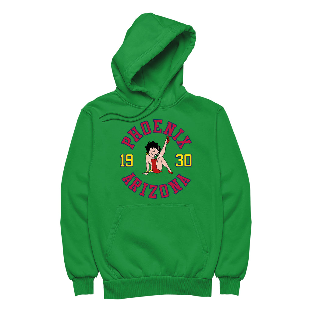 Betty Boop Phoenix Arizona 1930 Women's Hooded Sweatshirt