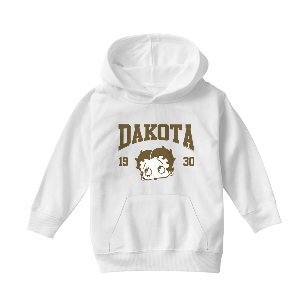 Betty Boop Dakota 1930 Kids Hooded Sweatshirt