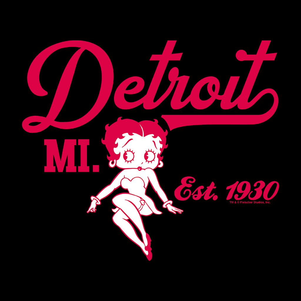 Betty Boop Detroit MI. Est 1930 Men's Sweatshirt