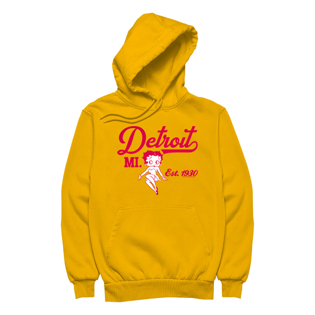 Betty Boop Detroit MI. Est 1930 Men's Hooded Sweatshirt