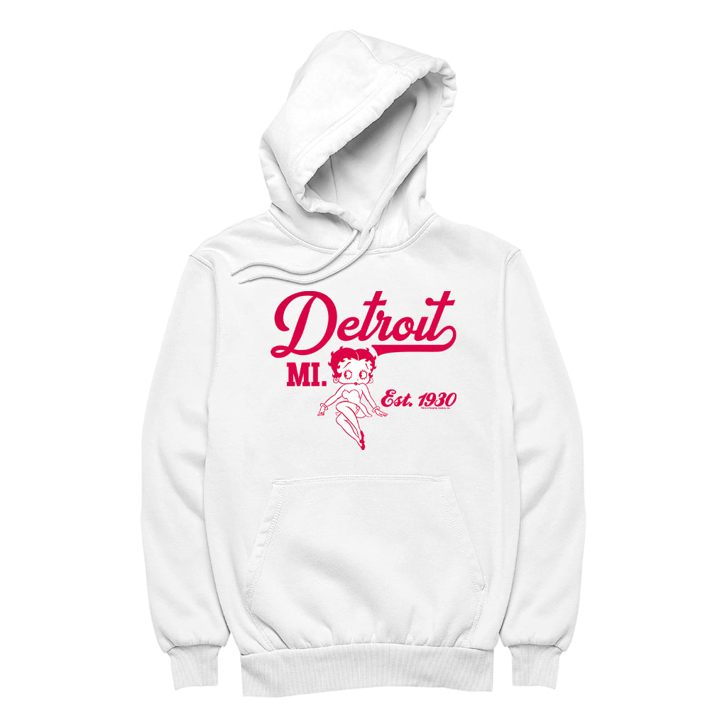 Betty Boop Detroit MI. Est 1930 Men's Hooded Sweatshirt