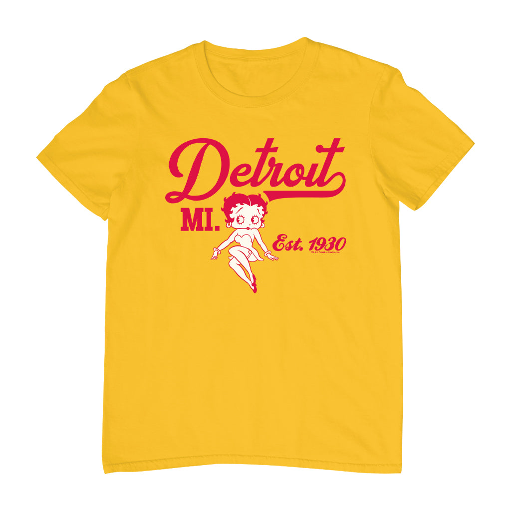Betty Boop Detroit MI. Est 1930 Men's T-Shirt