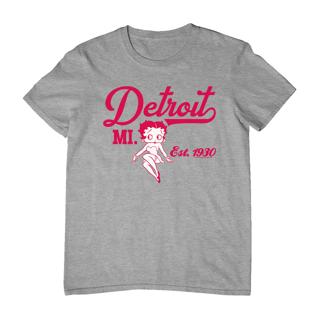 Betty Boop Detroit MI. Est 1930 Men's T-Shirt
