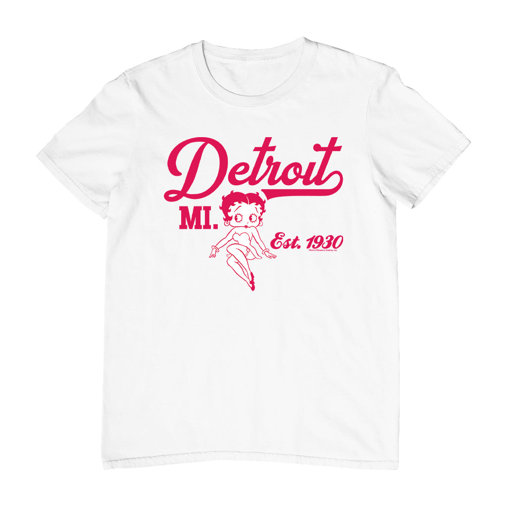 Betty Boop Detroit MI. Est 1930 Men's T-Shirt