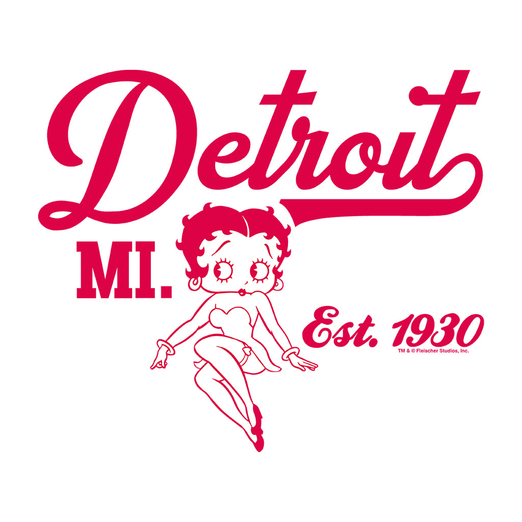 Betty Boop Detroit MI. Est 1930 Women's T-Shirt