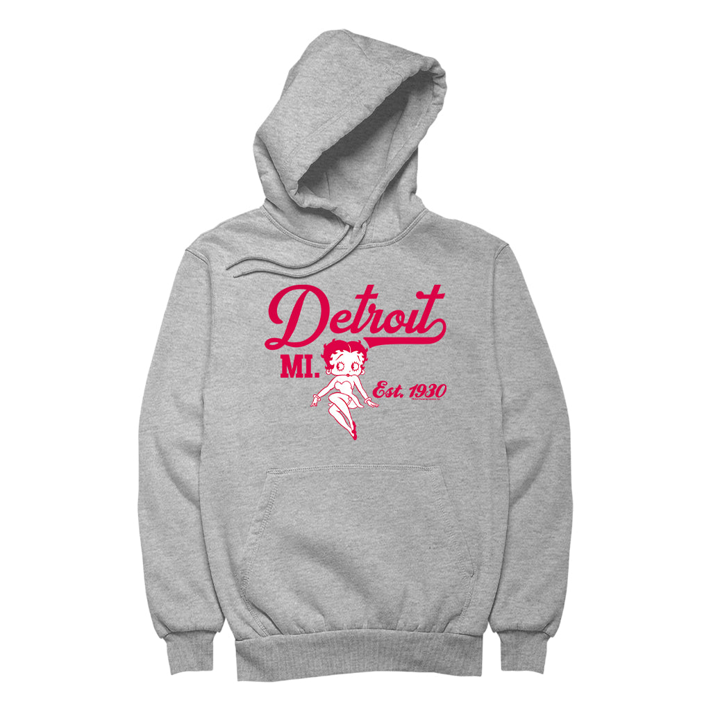 Betty Boop Detroit MI. Est 1930 Women's Hooded Sweatshirt