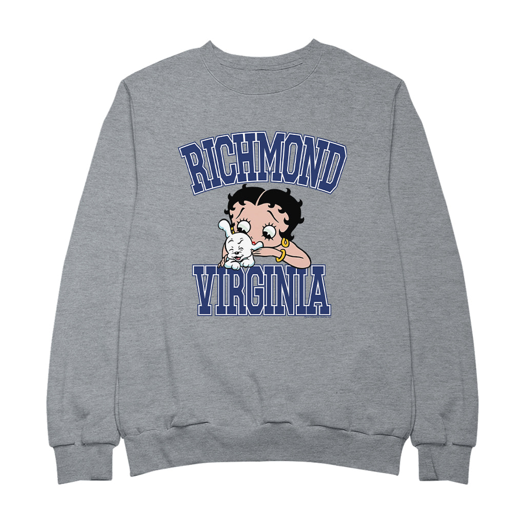 Betty Boop Richmond Virginia Women's Sweatshirt
