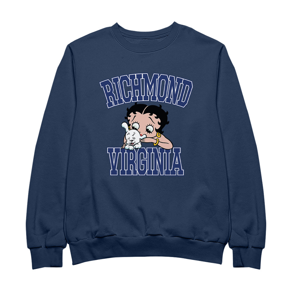 Betty Boop Richmond Virginia Women's Sweatshirt