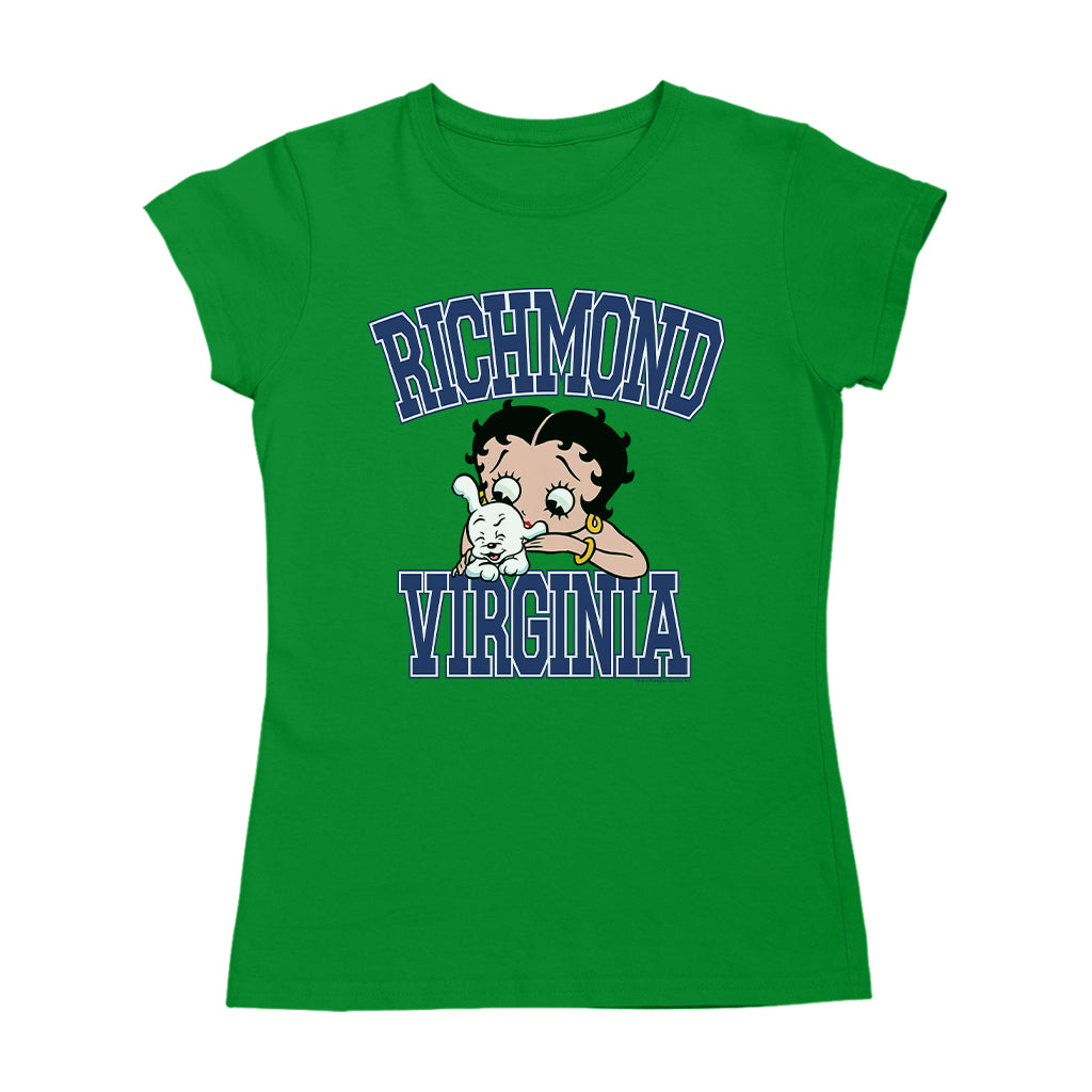 Betty Boop Richmond Virginia Women's T-Shirt