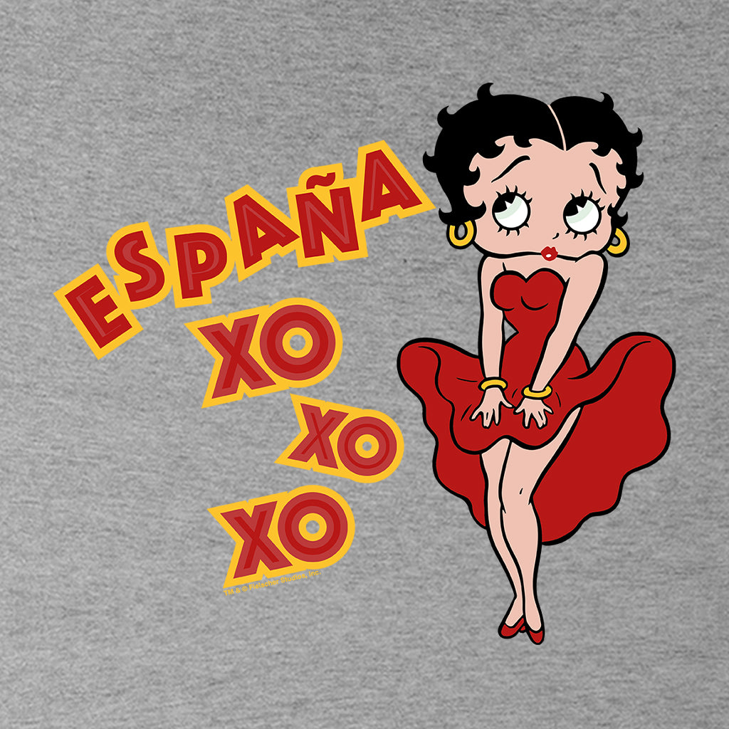Betty Boop Espana XO XO XO Women's Sweatshirt
